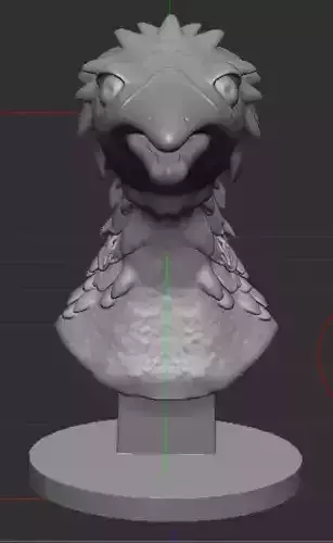 Bust of a Bird