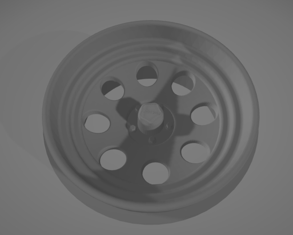 AR Baja Wheels with Tires and Brakes for 3D Printing 3D print model_8