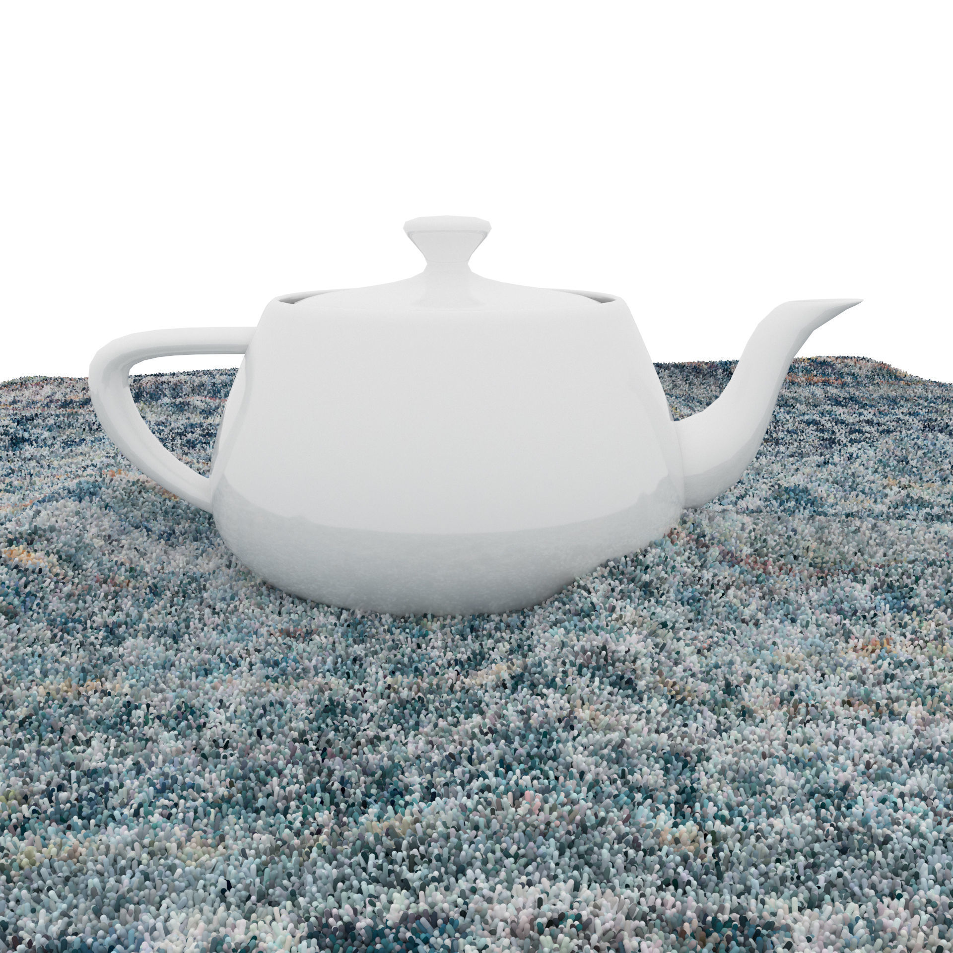 Rugs No 689 Low-poly 3D model_8