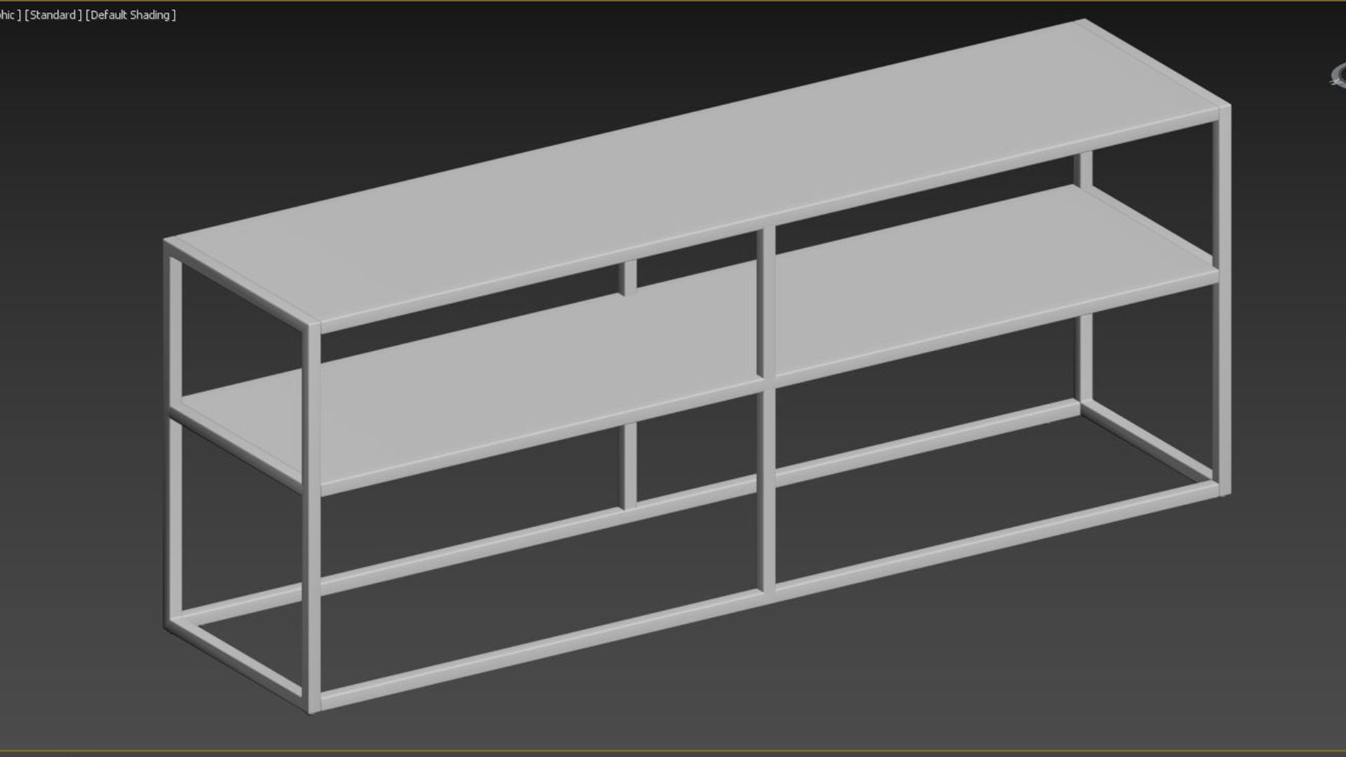 shelves Newton 3D model_7