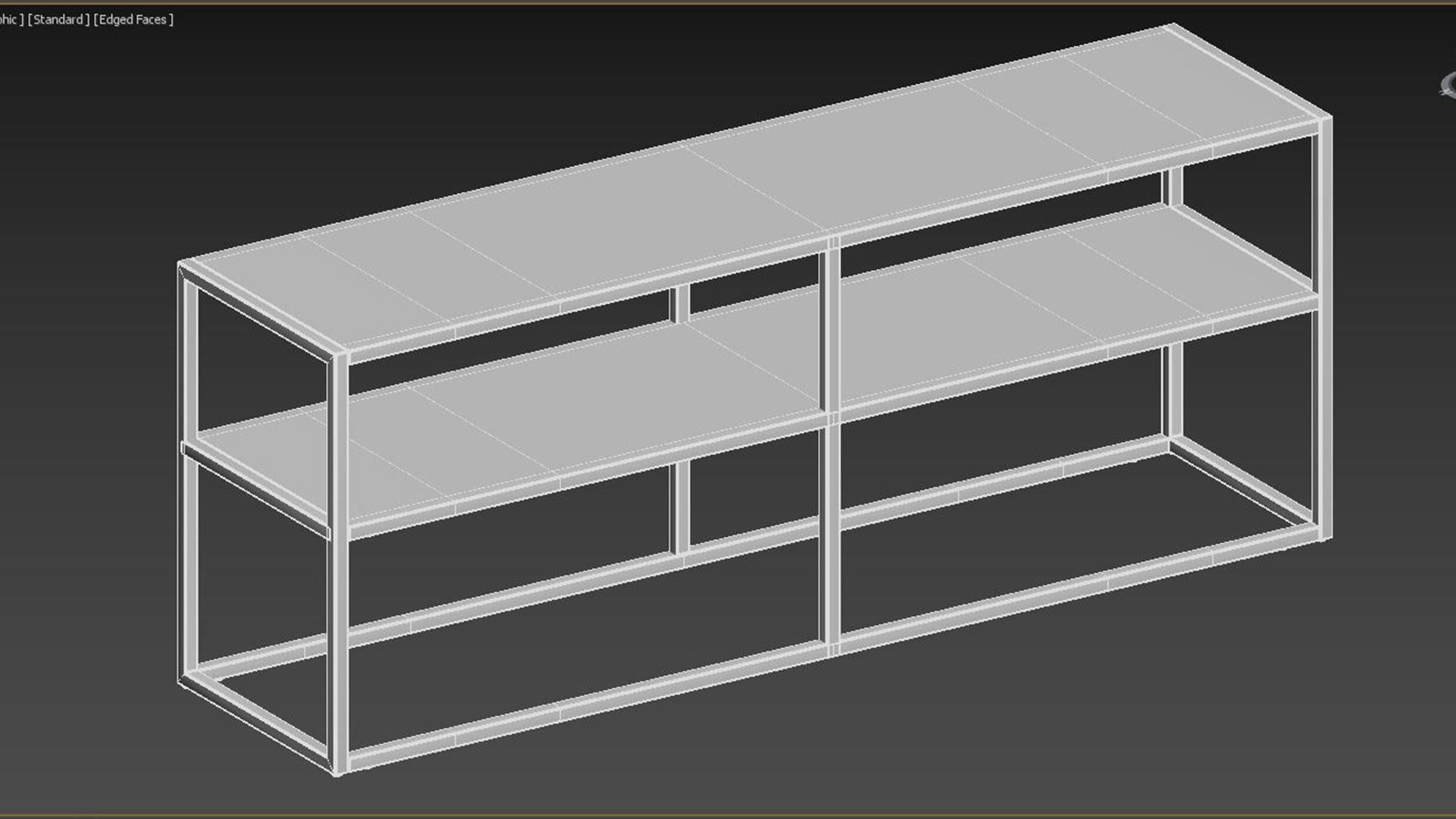 shelves Newton 3D model_6