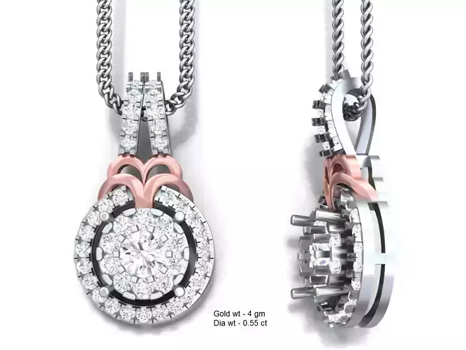 Luxury  pendantt for 3D printing