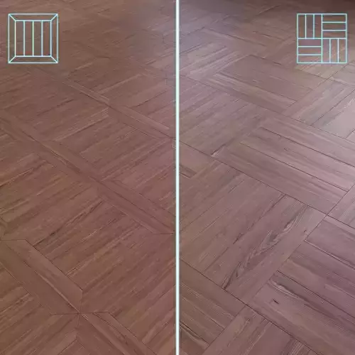 Parquet - Laminate - Wooden floor 2 in 1