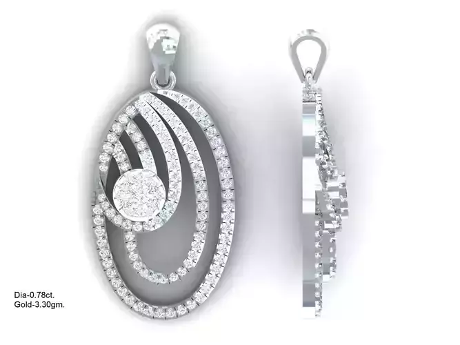 Luxury  pendant for 3D printing