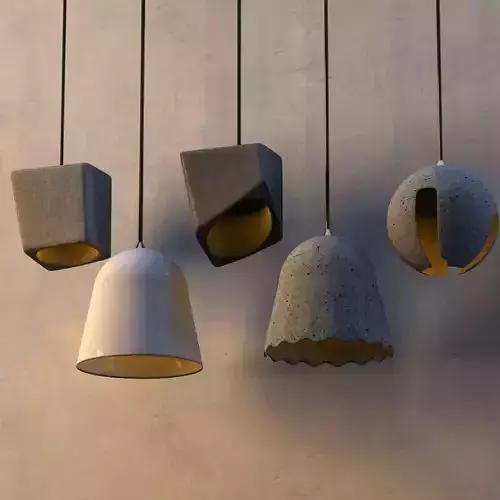  Lighting stone collection
