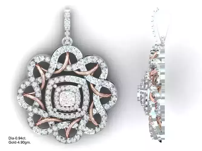 Luxury pendant for 3D printing