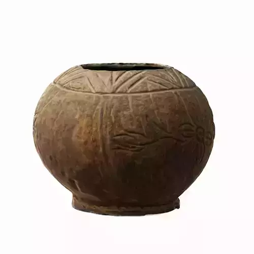 Coconut Basket 3D model