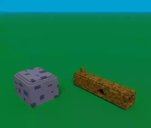 Forest Voxel Art Assets Pack