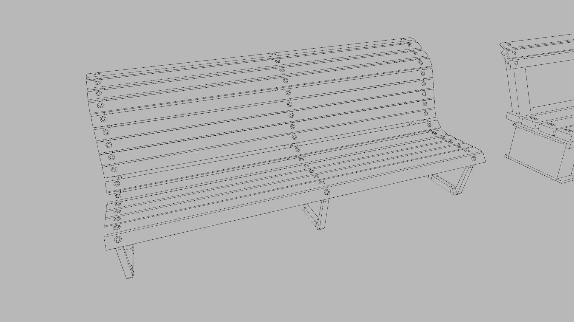 a collection of road side advertisement boards with 4k textures Low-poly 3D model_34