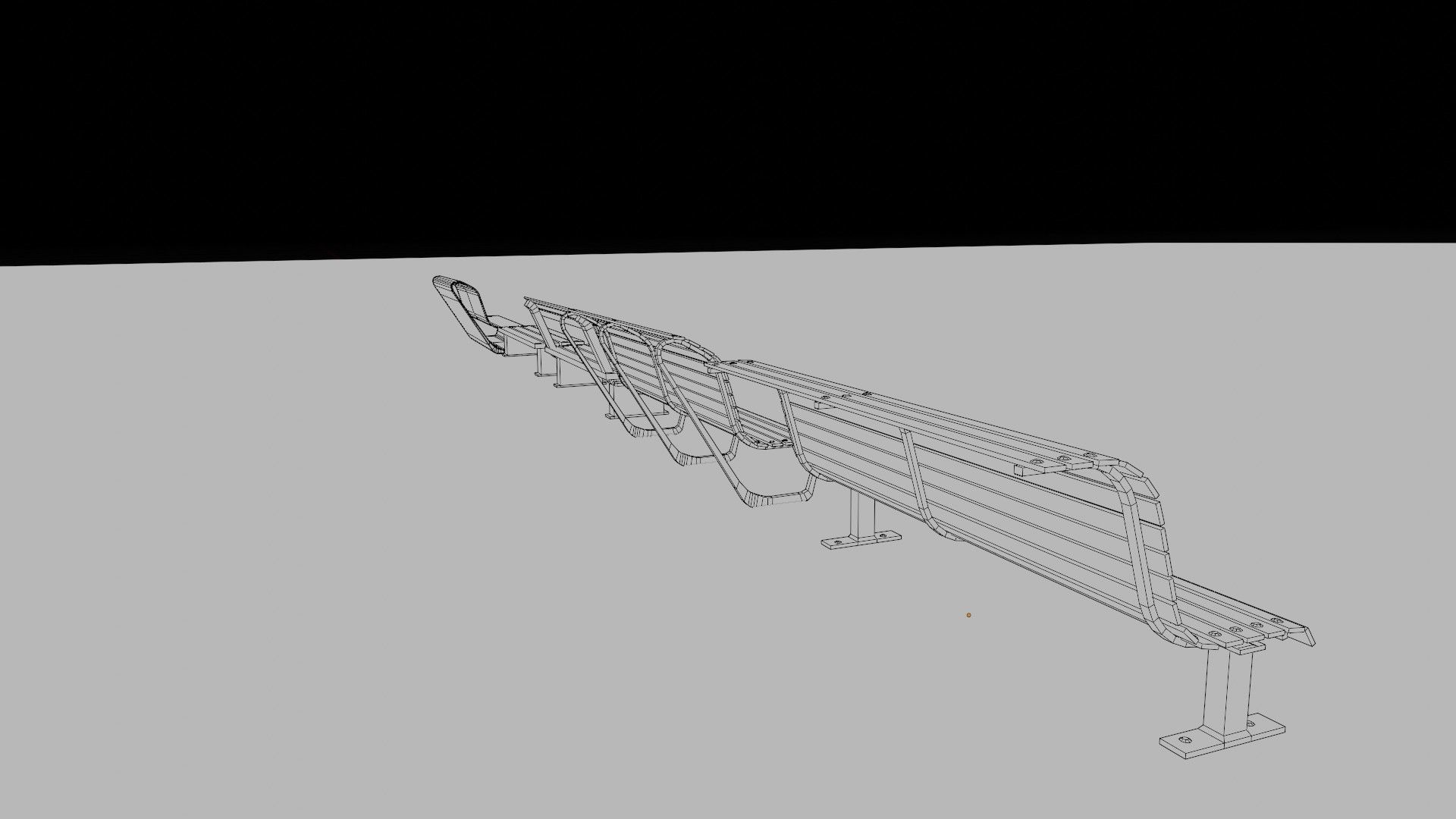 a collection of road side advertisement boards with 4k textures Low-poly 3D model_49