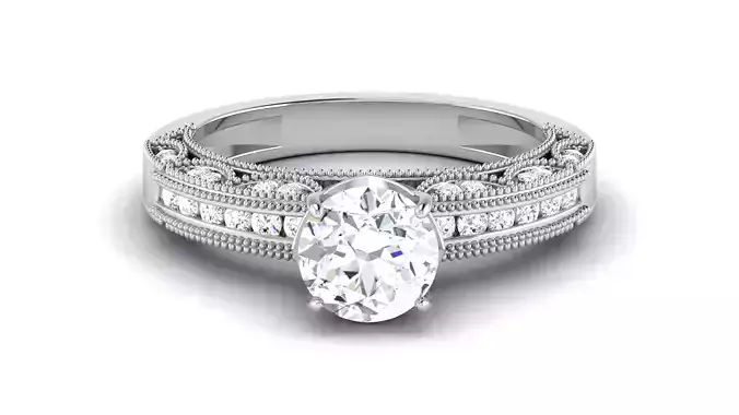 Solitaire Engagement Wedding Ring Bridal Ring