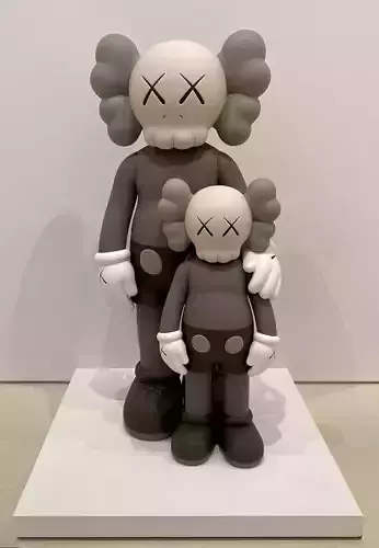 Kaws Waiting for Print 3D print model