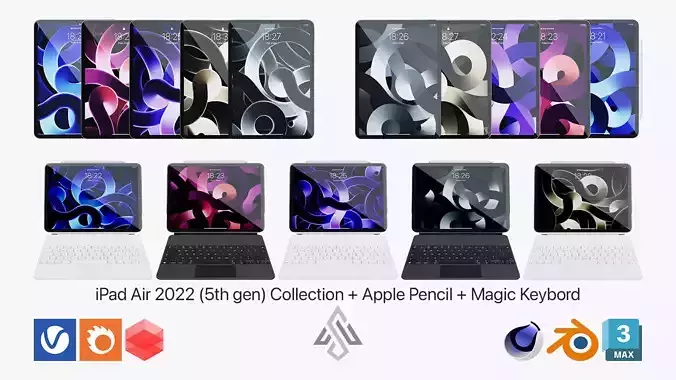 iPad Air 2022 Collection Full set