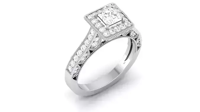 Solitaire Engagement Wedding Ring Bridal Ring