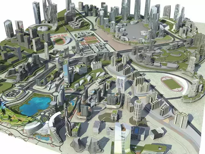 City 3 with ball in middle