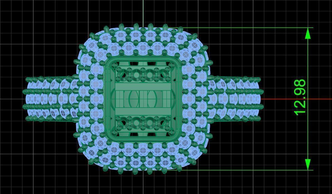 Jewelry ring 175 3D print model_4