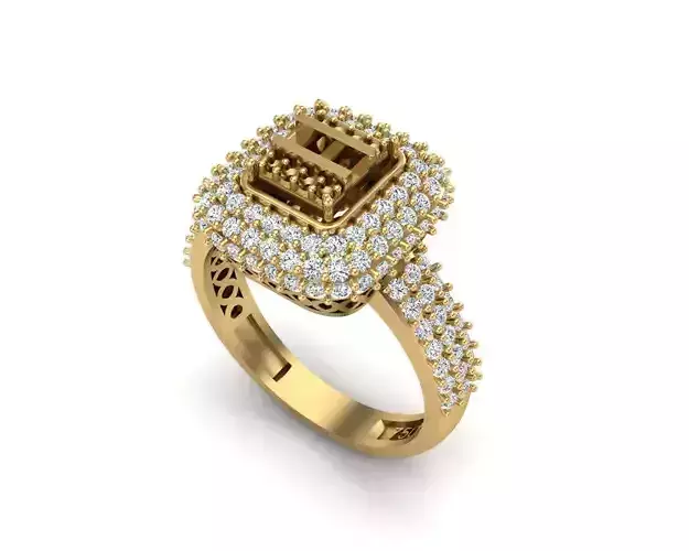 Jewelry ring 175 3D print model