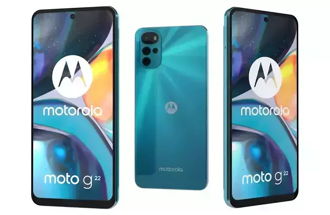 Motorola Moto G22 Blue