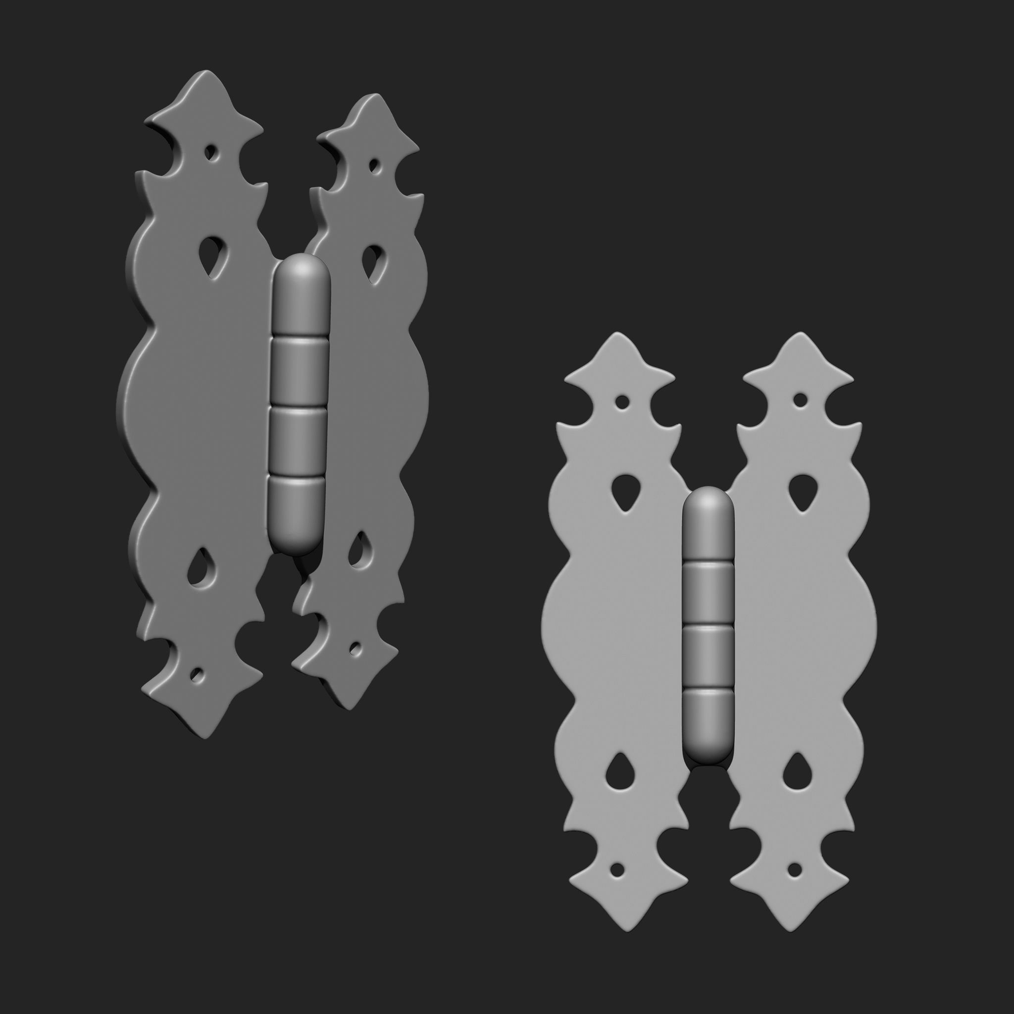 Door Latch IMM Brush Pack 20 in One vol 4 3D model_14