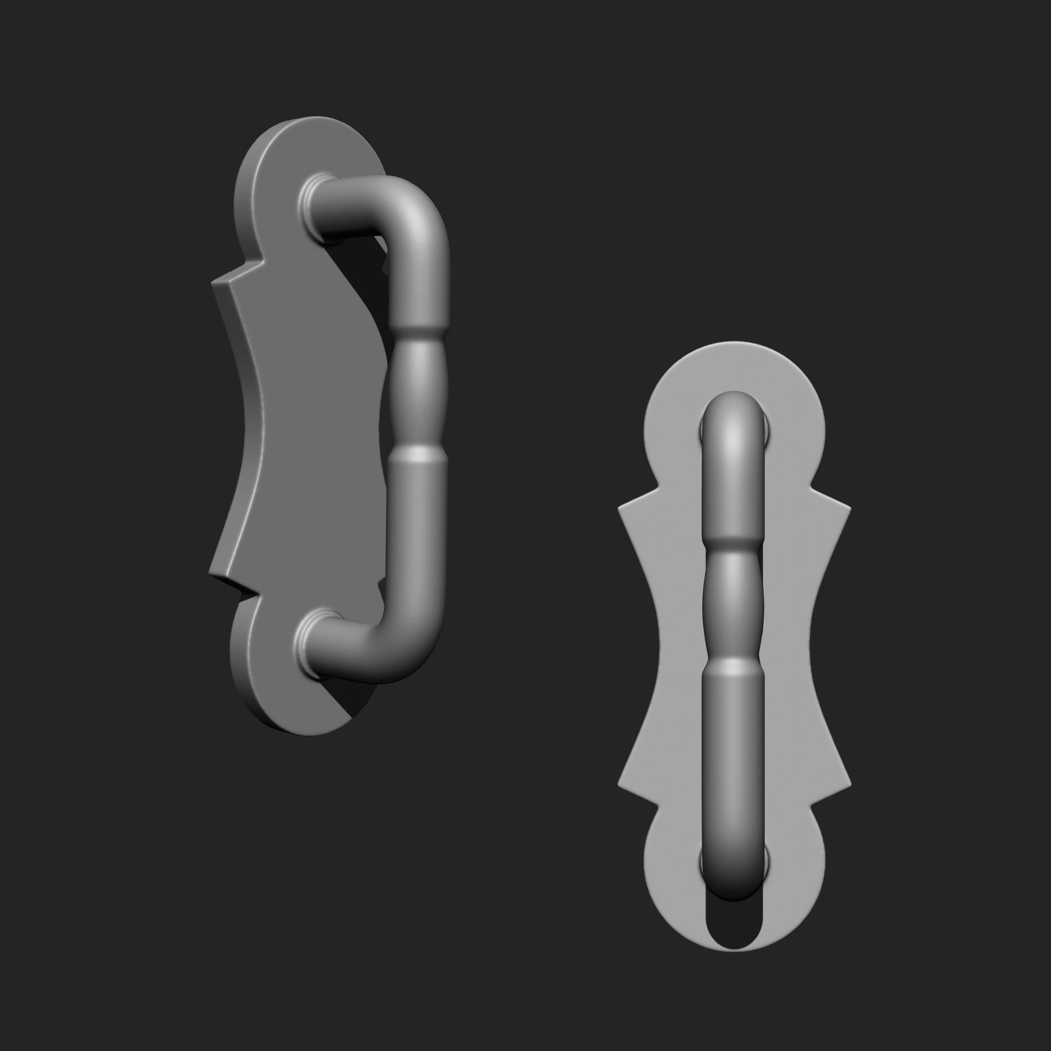 Door Latch IMM Brush Pack 20 in One vol 4 3D model_12