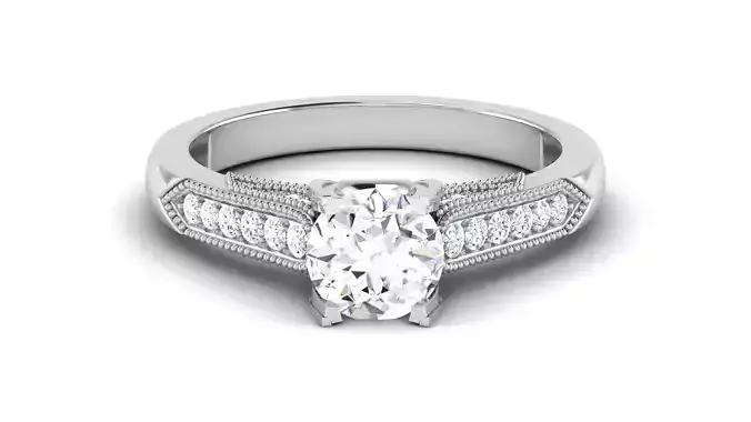 Solitaire Engagement Wedding Ring Bridal Ring