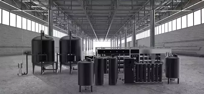 Water treating equipment