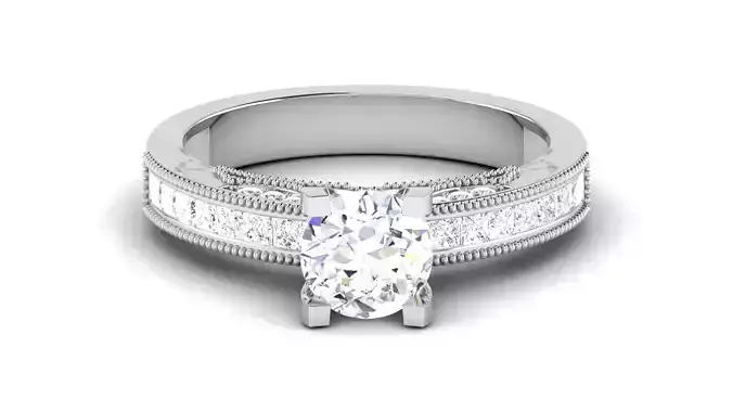 Solitaire Engagement Wedding Ring Bridal Ring