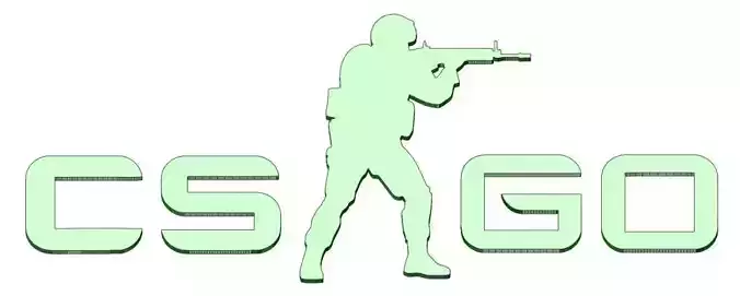 CSGO Emblem 3D print model