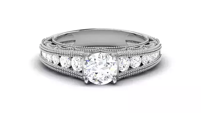 Solitaire Engagement Wedding Ring Bridal Ring