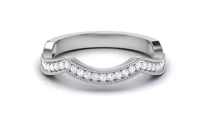  Engagement Wedding Etarnaty Band 3D print model