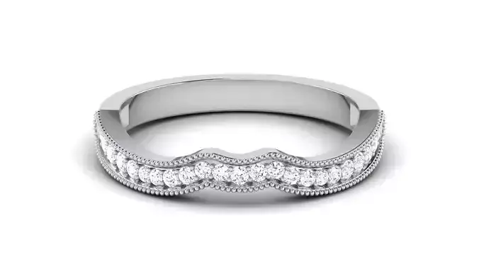  Engagement Wedding Etarnaty Band 3D print model