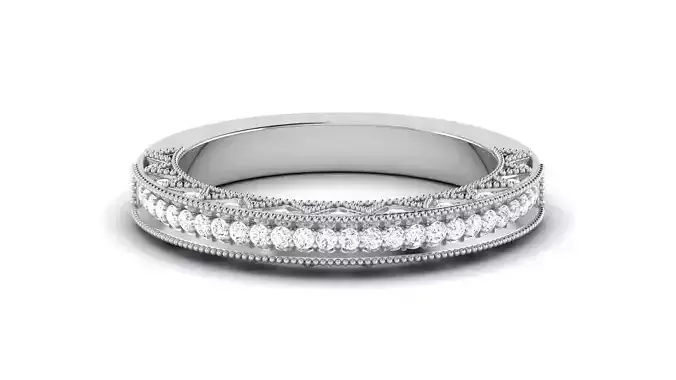  Engagement Wedding Etarnaty Band 3D print model