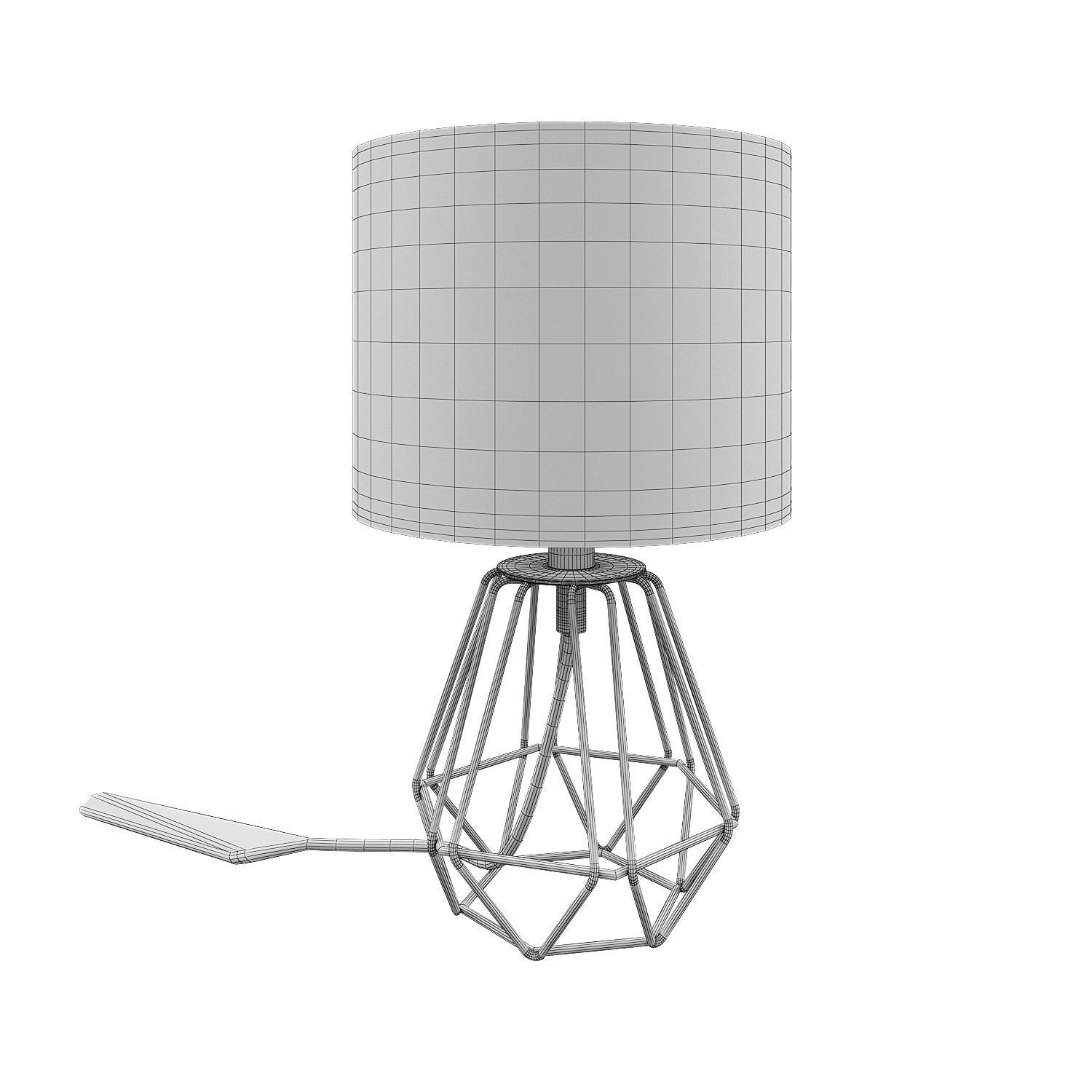CARLTON 2 Table lamp 3D model_1