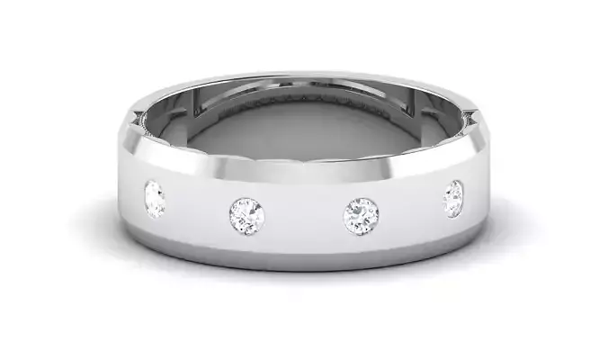 Solitaire Engagement Wedding Ring Wedding Band