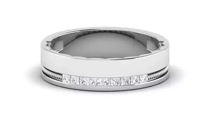 Solitaire Engagement Wedding Ring Wedding Band