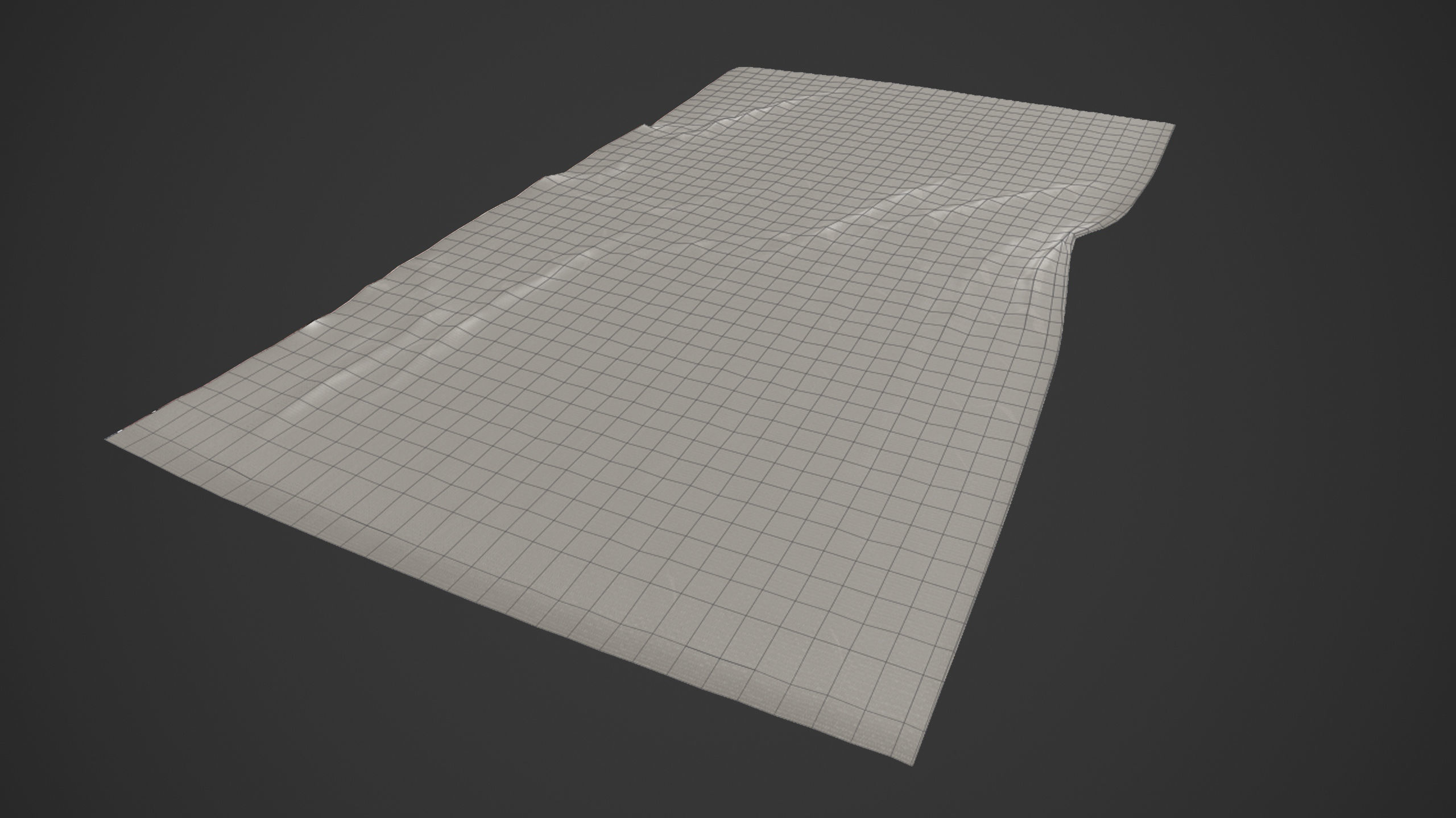 Persian Carpet Rug 3d Model Low-poly Low-poly 3D model_5