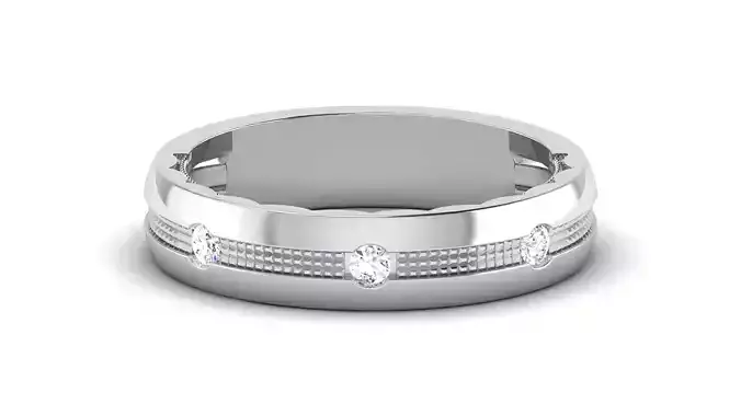 Solitaire Engagement Wedding Ring  Wedding Band