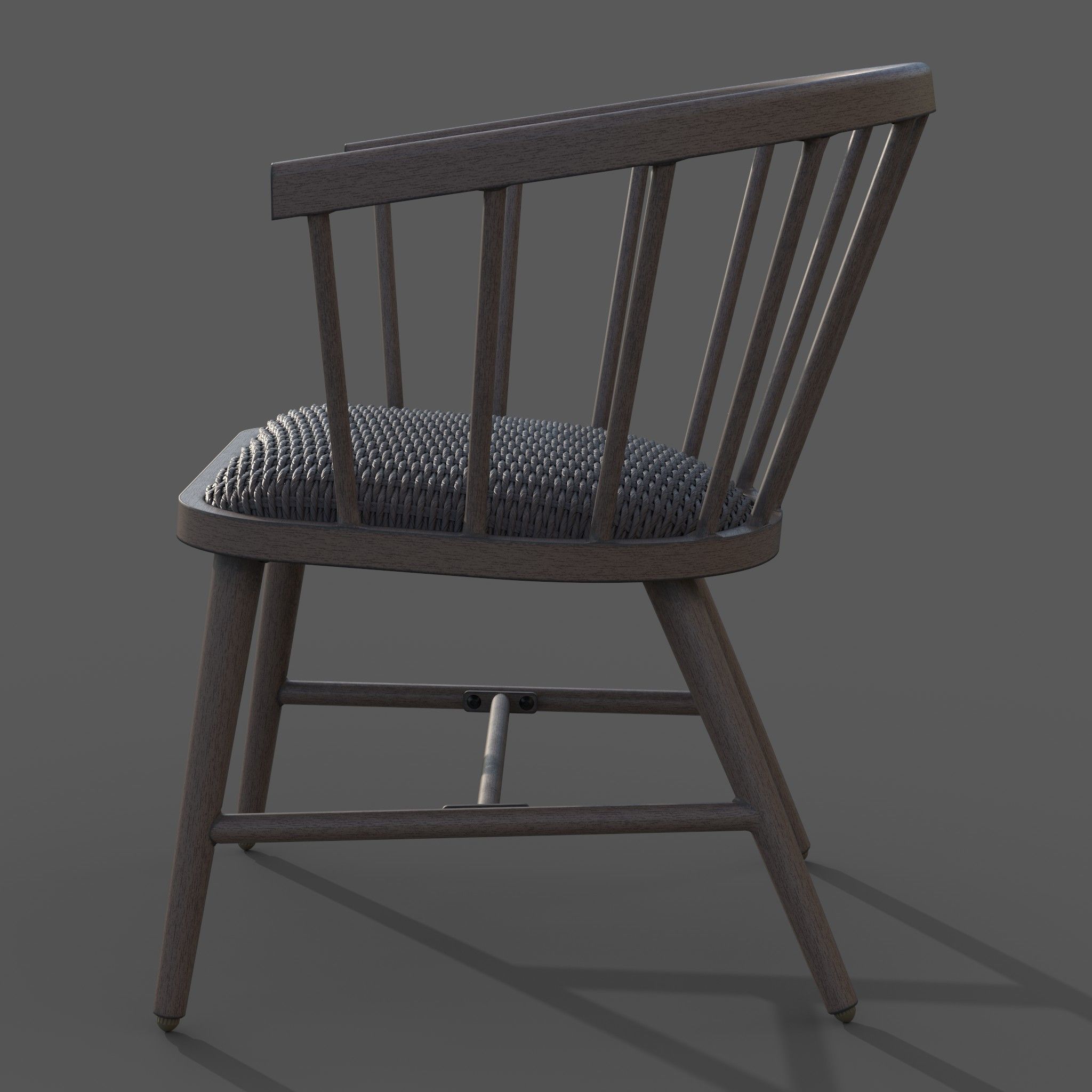 Patio Chair 3D model_4