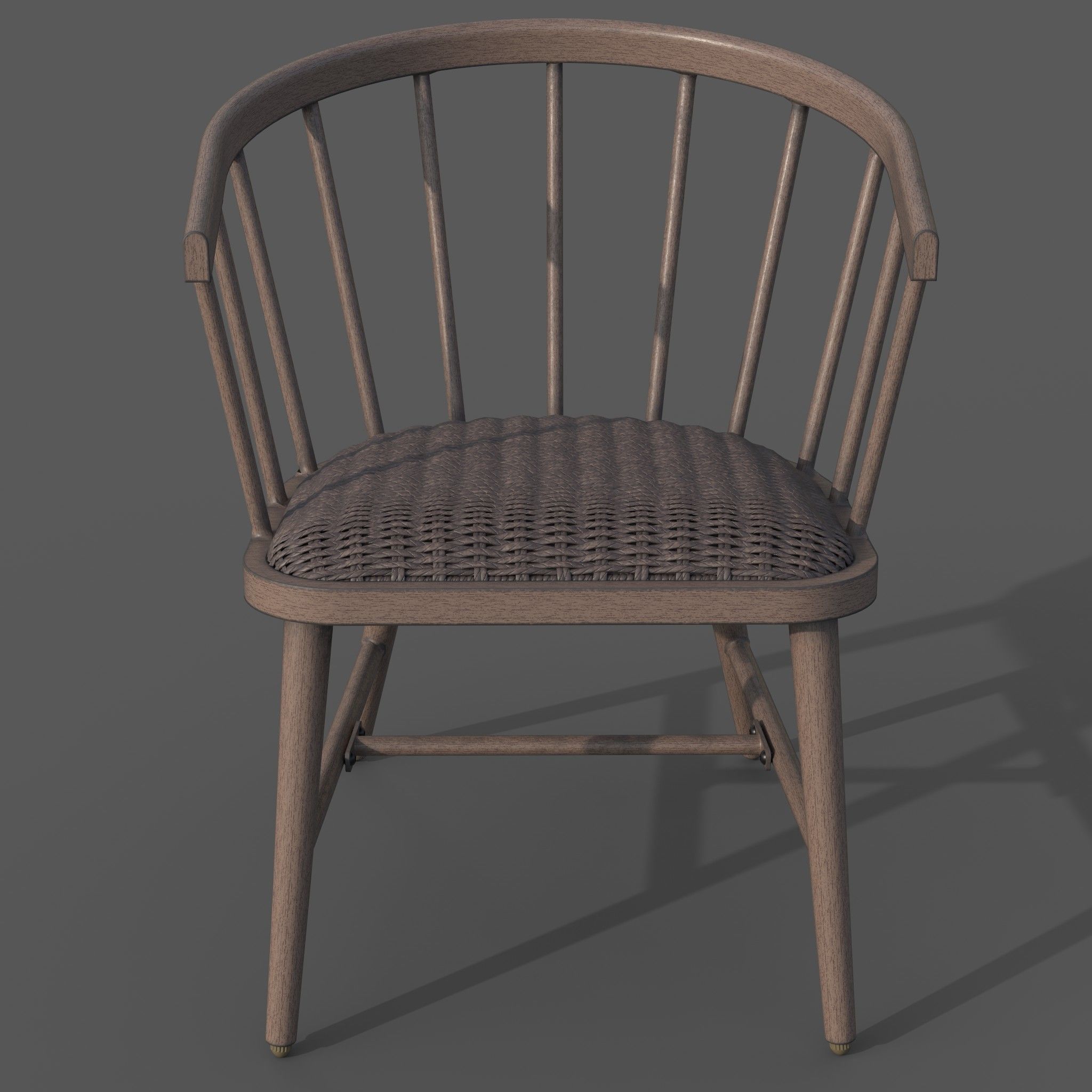 Patio Chair 3D model_5