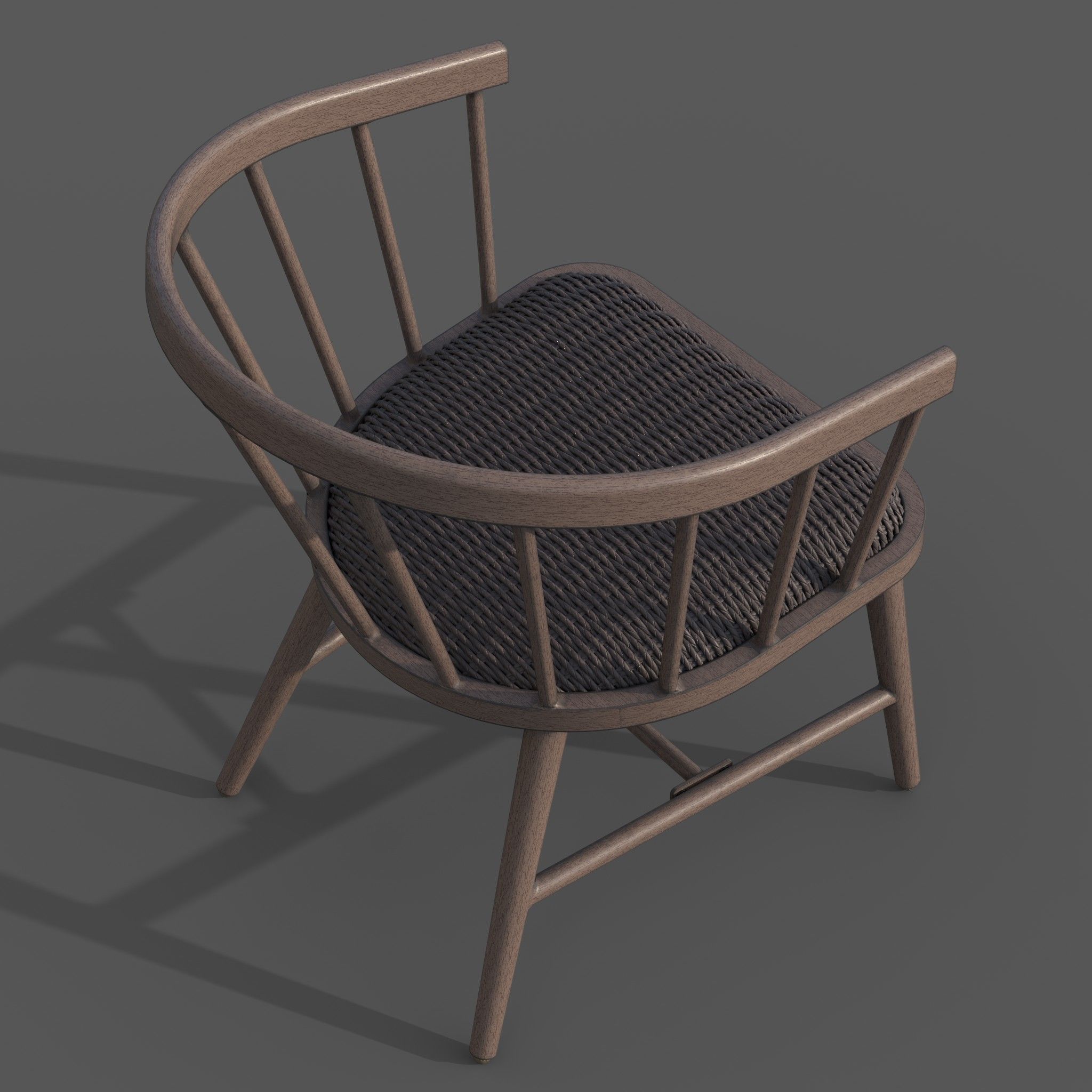 Patio Chair 3D model_3