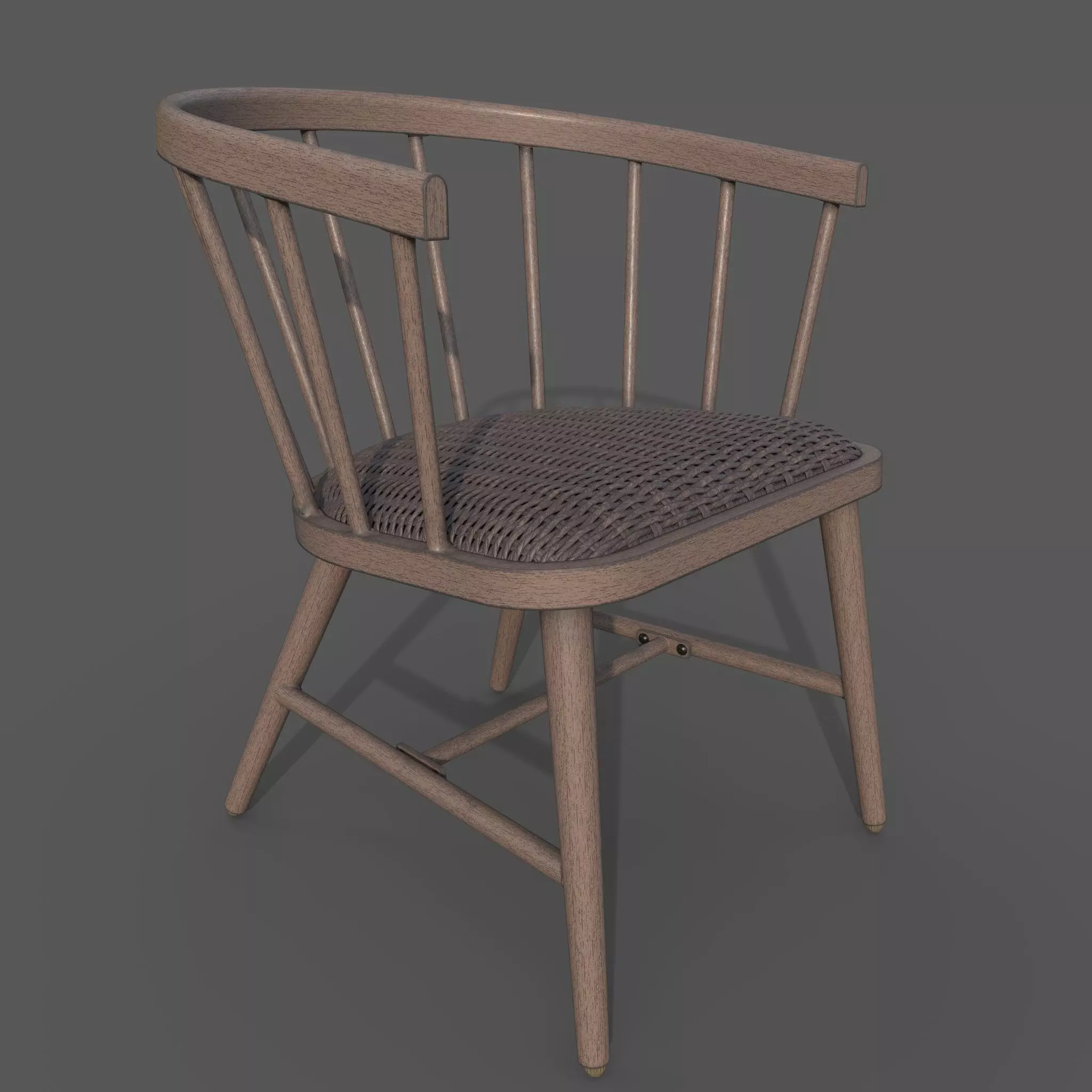 Patio Chair 3D model_0