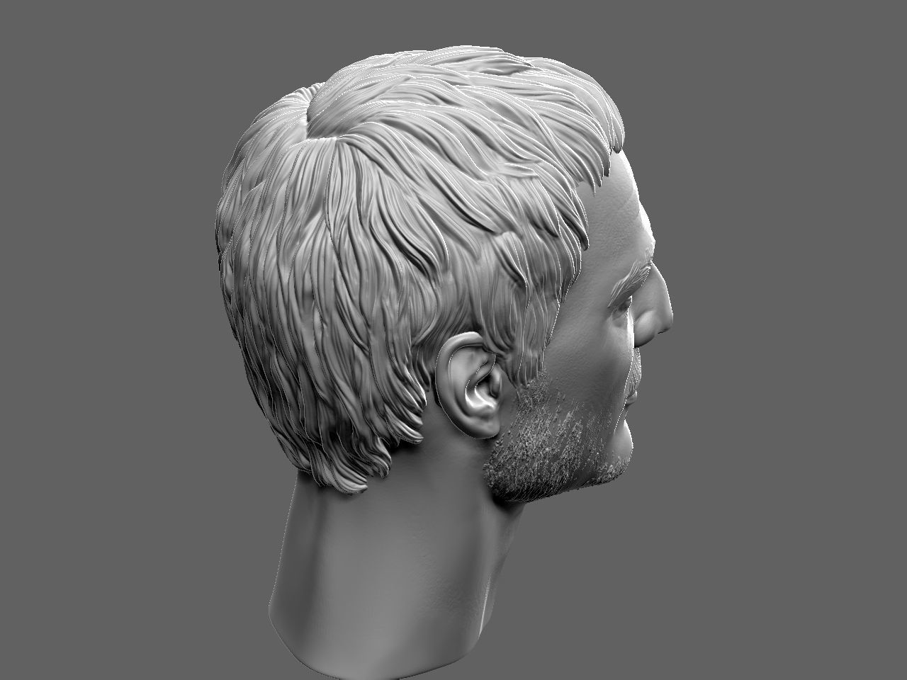 Pedro Pascal from the Mandalorian 3D print model_24