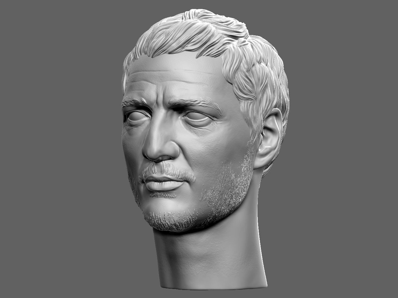 Pedro Pascal from the Mandalorian 3D print model_18