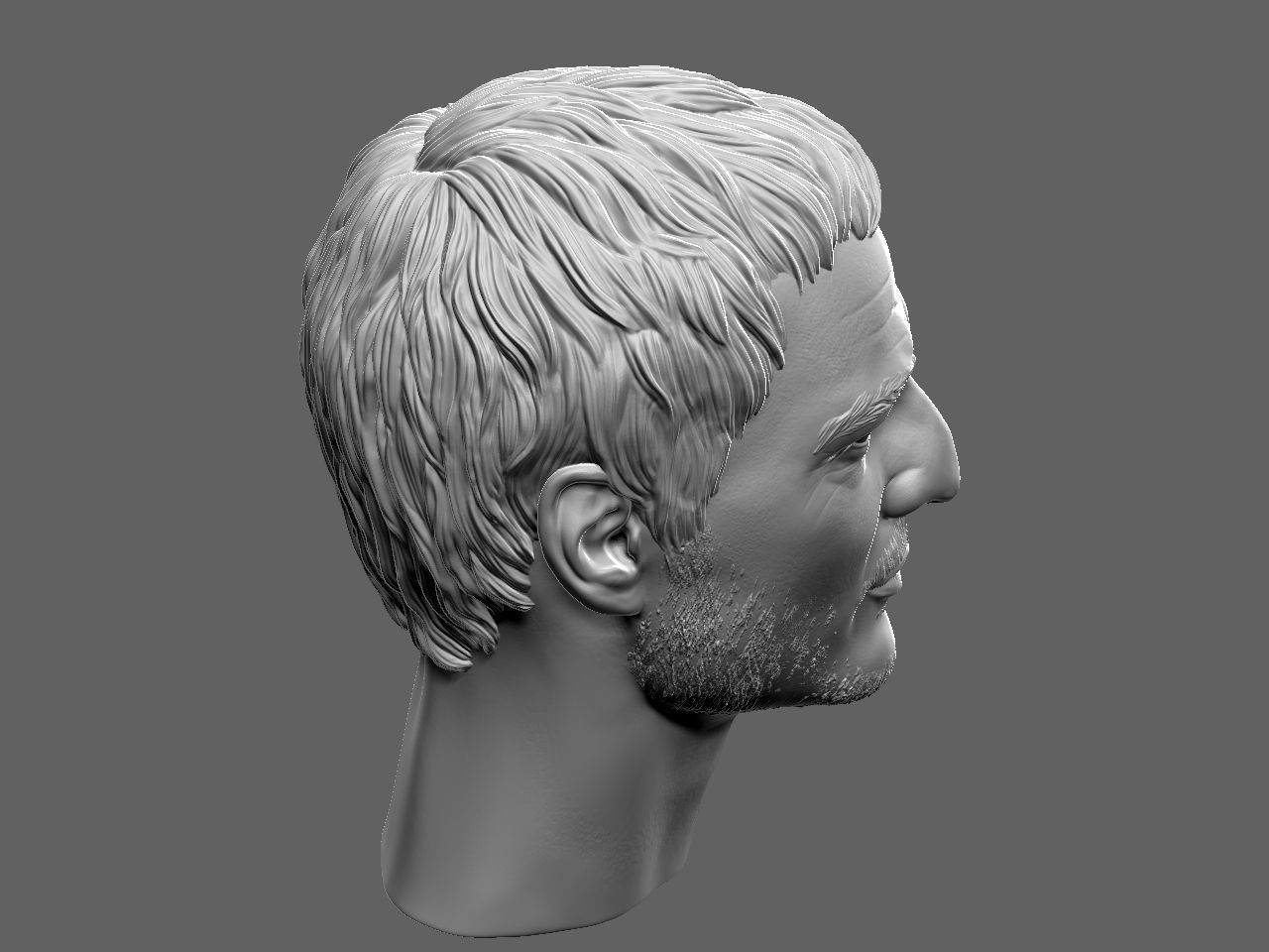 Pedro Pascal from the Mandalorian 3D print model_23