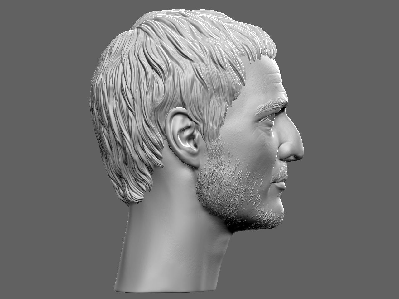 Pedro Pascal from the Mandalorian 3D print model_7