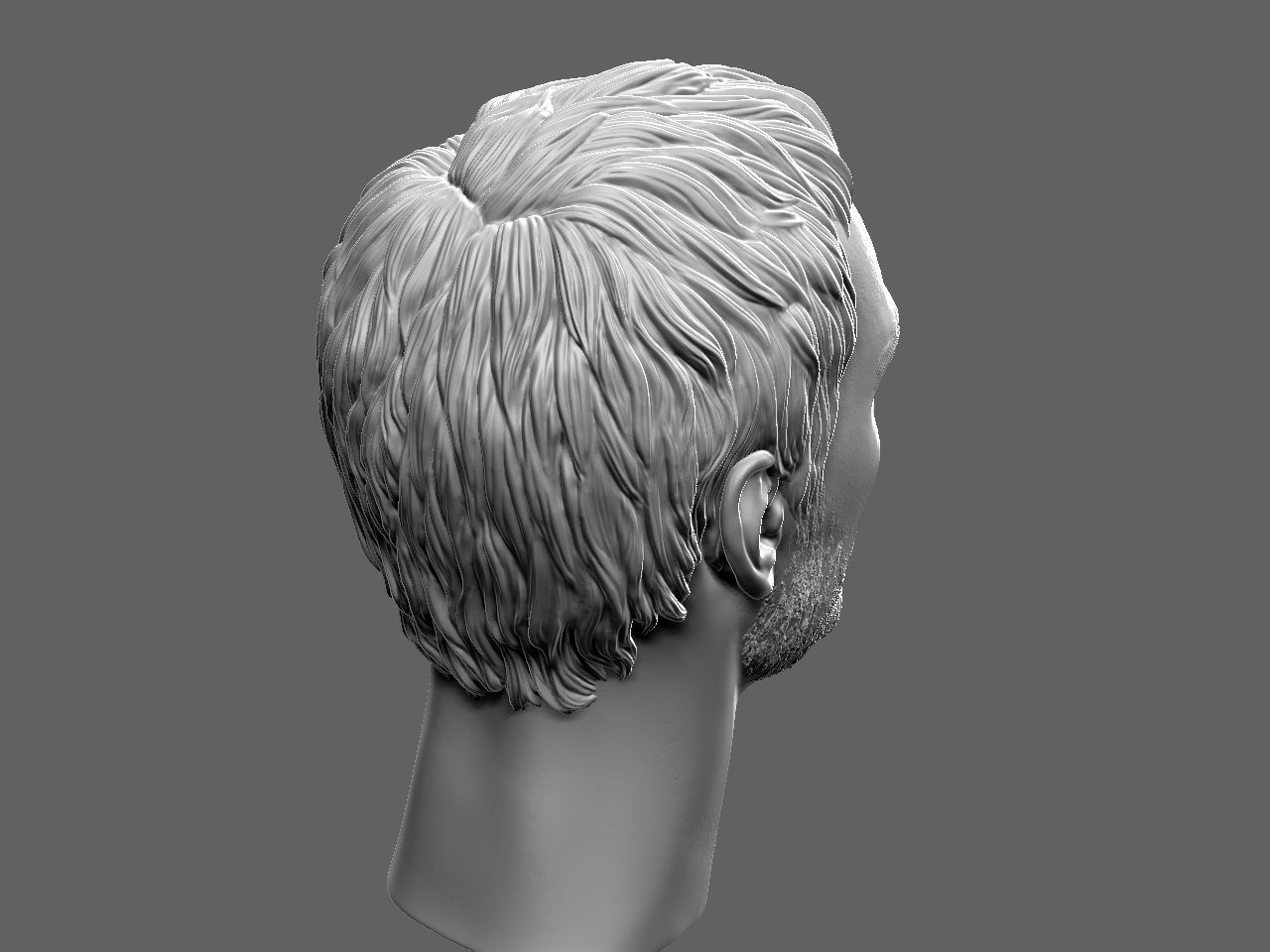 Pedro Pascal from the Mandalorian 3D print model_25