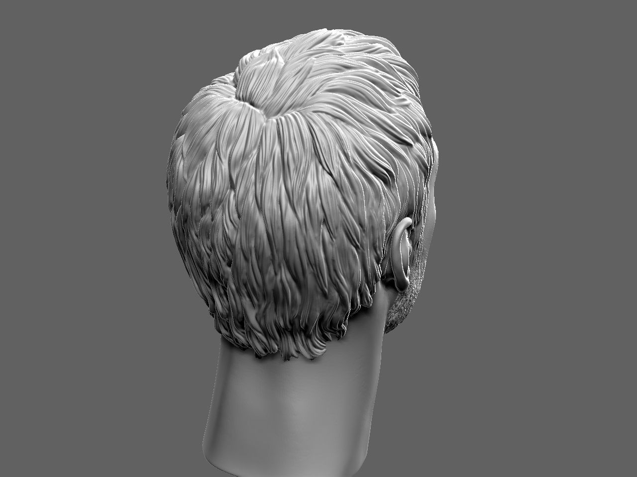 Pedro Pascal from the Mandalorian 3D print model_26