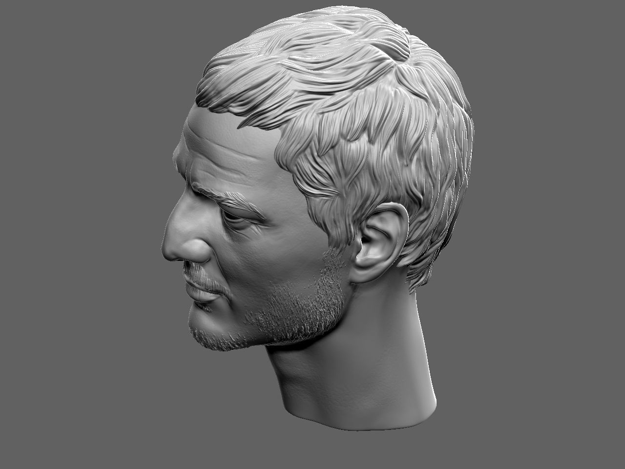 Pedro Pascal from the Mandalorian 3D print model_32