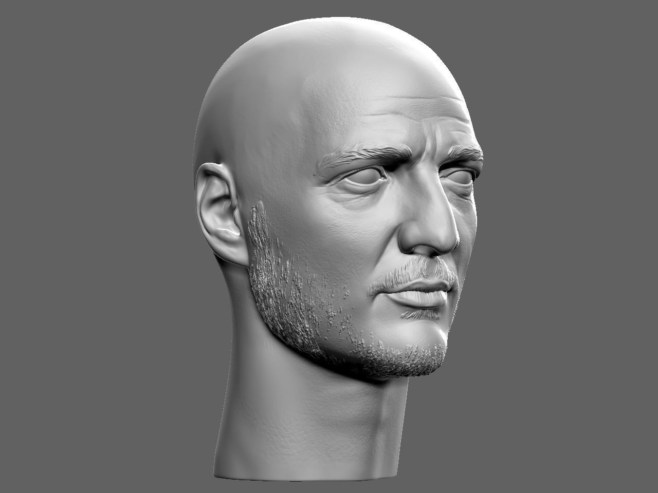Pedro Pascal from the Mandalorian 3D print model_37
