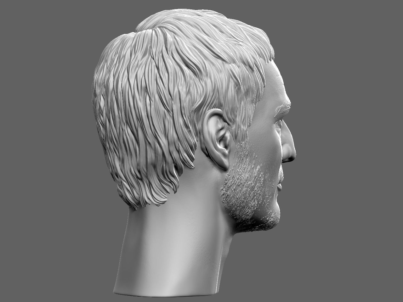 Pedro Pascal from the Mandalorian 3D print model_8